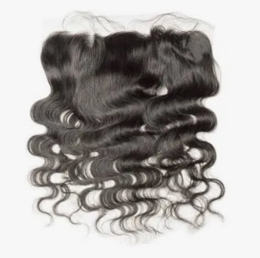 13×6 HD lace frontal available in straight, wavy and curly textures