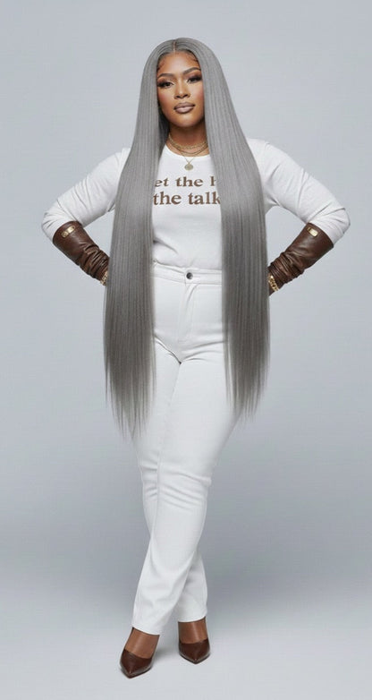 Raw Indian Grey Straight