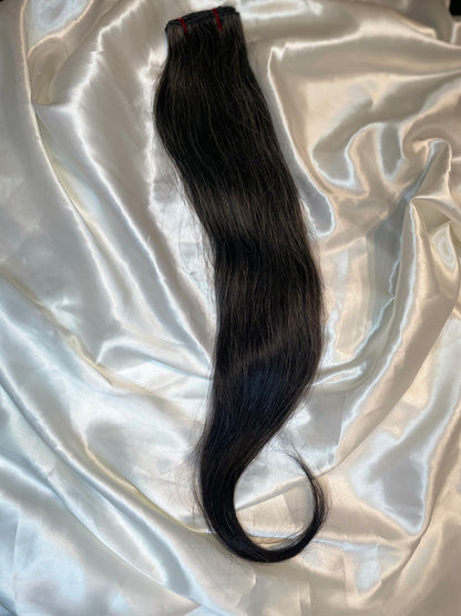 Raw Indian Grey Straight