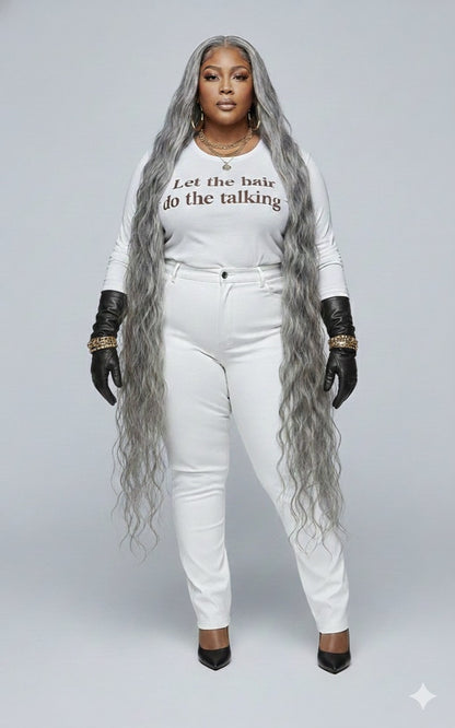 Raw Indian Grey wavy