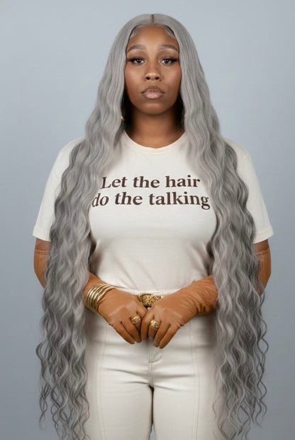 Raw Indian Grey wavy